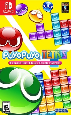 English cover art for Puyo Puyo Tetris